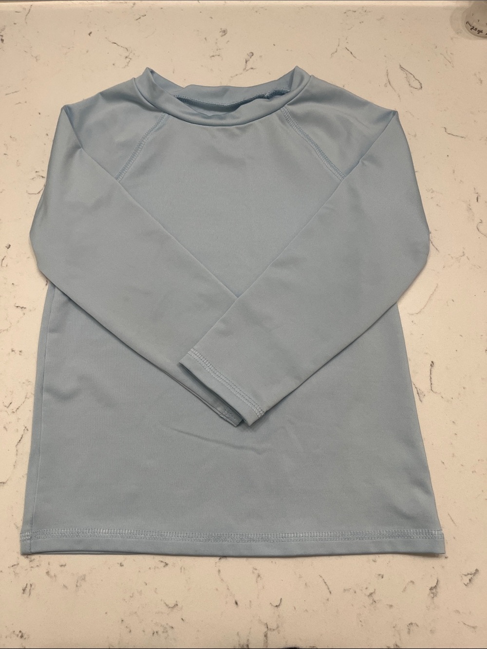 Cat & Jack Light Blue Kids Long Sleeve Swim Rashguard